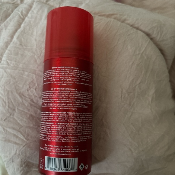 ONE/SIZE Go Off Makeup Dissolving Mist - Red - Picture 2 of 2